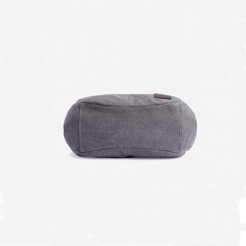 Kvinner Vintage Damer Stor Canvas Håndveske Reise Skulderveske Casual Tote