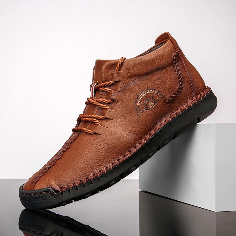 Mykt Mikrofiberskinn Business Casual Office Oxfords