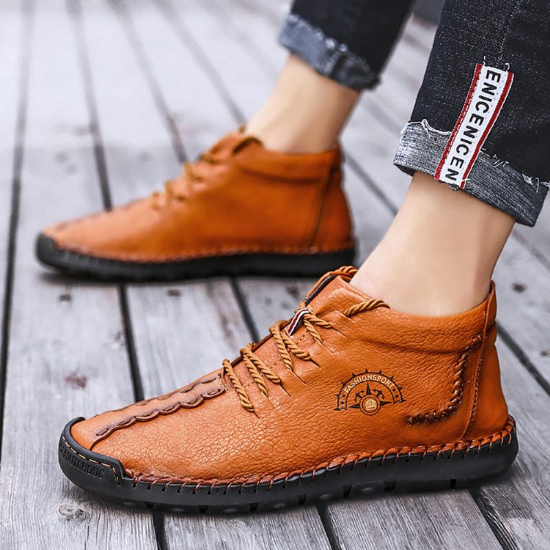 Mykt Mikrofiberskinn Business Casual Office Oxfords