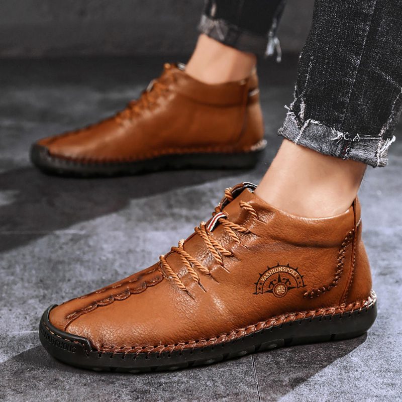 Mykt Mikrofiberskinn Business Casual Office Oxfords